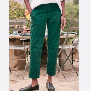 Frank & Eileen WICKLOW The Italian Performance Twill Size: 8 BRITISH RACING GREE